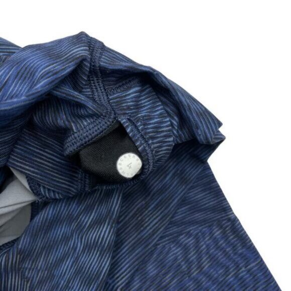 Lululemon Wunder Under Hi-Rise 7/8 Tight In Linear Flux Battleship Multi Size 4 - Picture 6 of 8